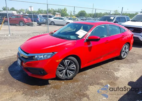 2018 Honda Civic Ex-T z USA, uszkodzony, nr VIN JHMFC1F32JX038376
